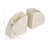 2-Piece Marble Vases/Bookends