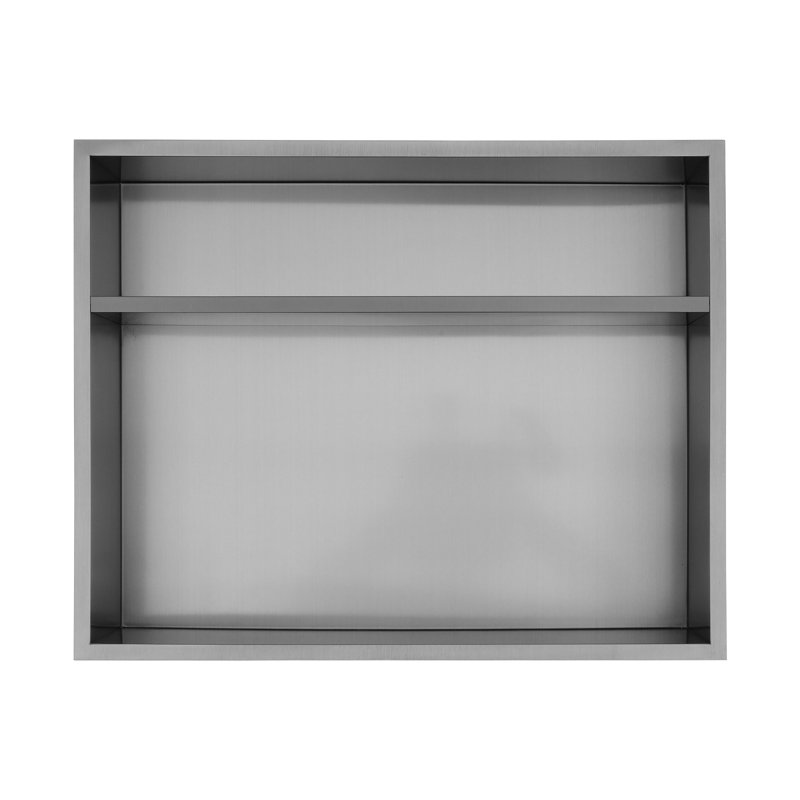 Niche murale en acier inoxydable