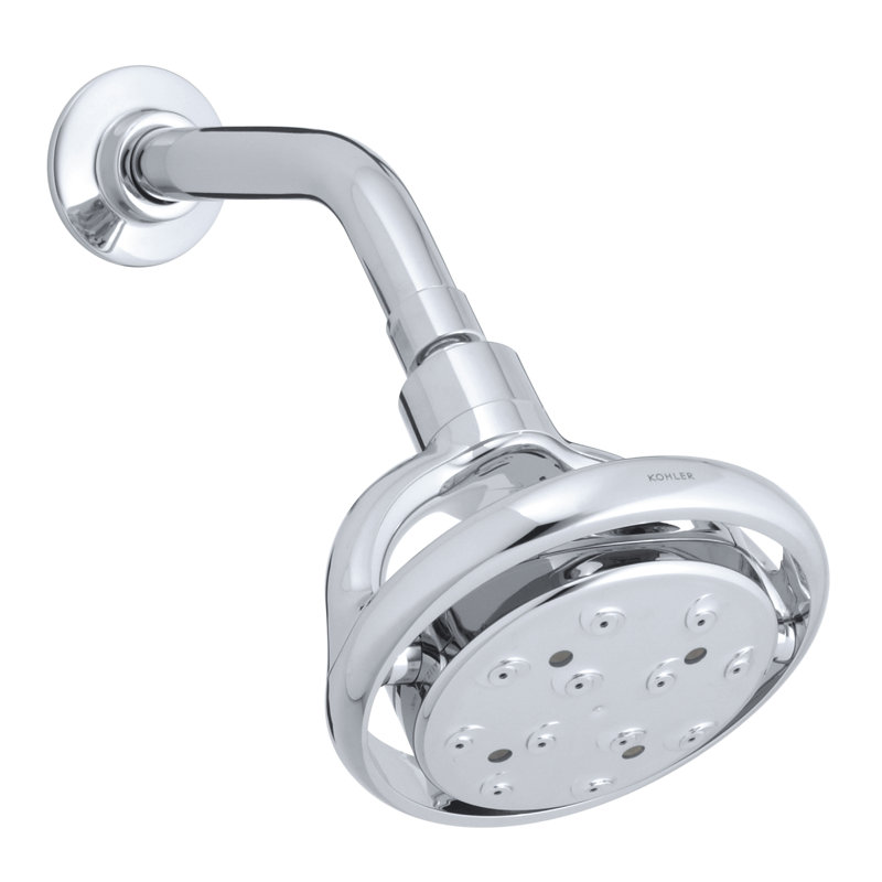 Pomme de douche multifonctionnelle 2,0 gpm Flipside, Chrome poli