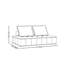 Retro Tofu-Block Modular Sofa-1247004395