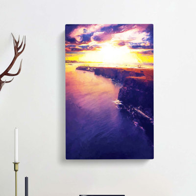 Sunset - Wrapped Canvas