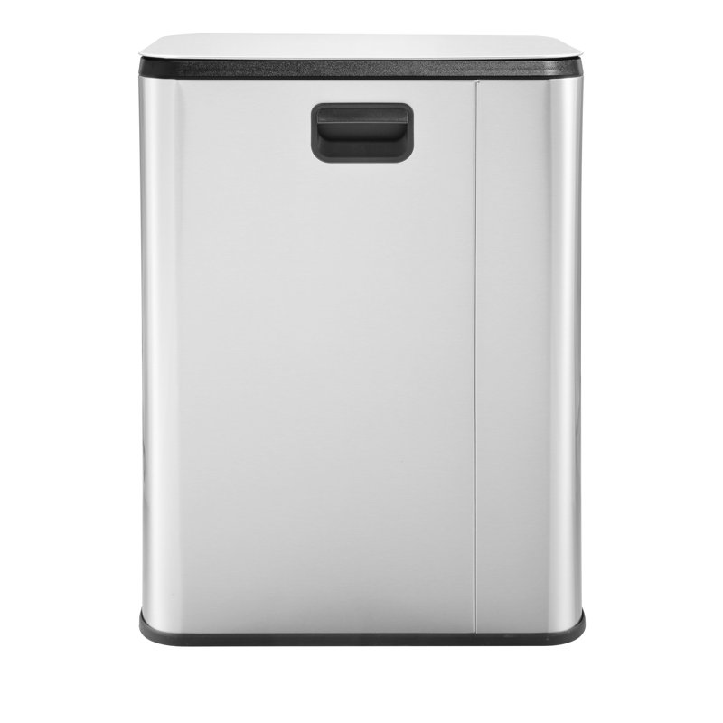 Stainless Steel Step On Trash Can - 13 Gallons