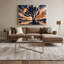 Art mural sur toile gris du sud-ouest des paysages Joshua Tree 106-2135607117