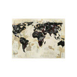 World Map Print by Coppo Milton