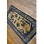 Tapis ivoire antique en laine Baotou