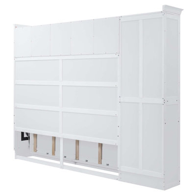 Murphy Bed Wall Bed with Cabinets