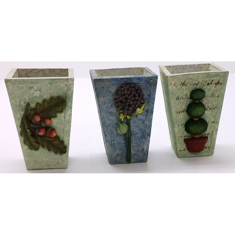 Ensemble de vase pour table et pots 3 pièces Bryana