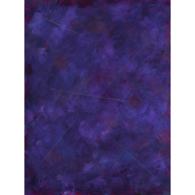 Letters From Above Purple Painting by Joyce Creiger
