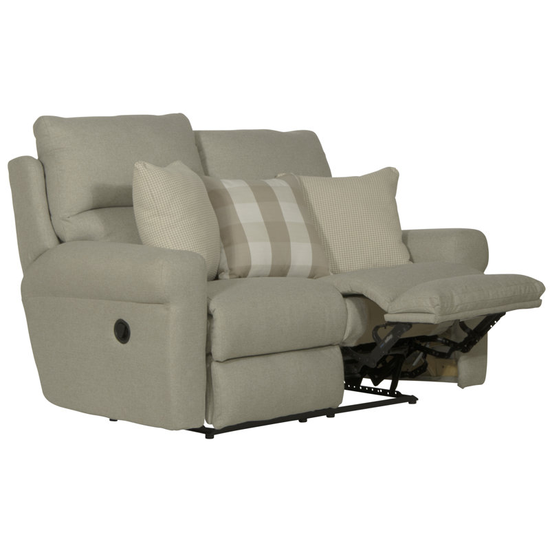 Causeuse inclinable Aneeta, Beige, Manuel