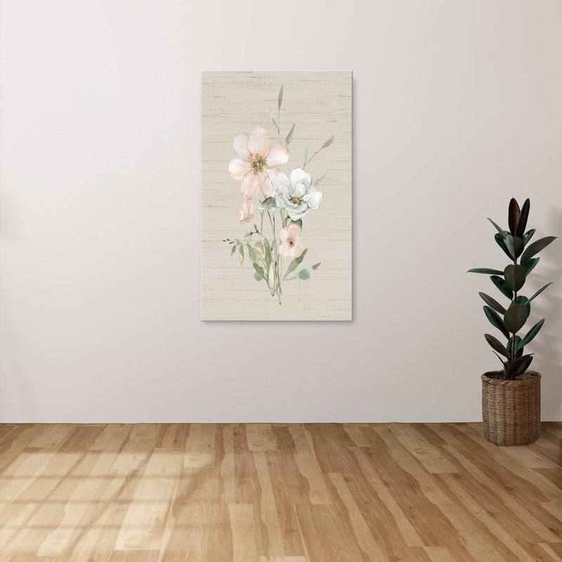 "Organic Botanical I" par Livi Finn, reproduction sur toile, H 36 po x l 36 po