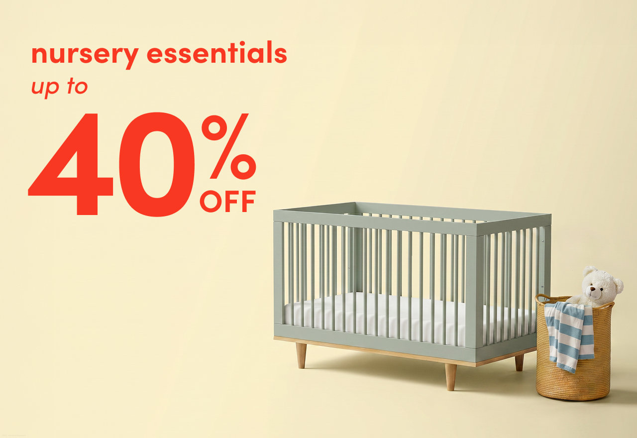 nursery essentials clearance
