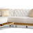Dikshant 109" Wide Velvet Left Hand Facing Sofa Chaise-1520300734