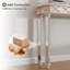 Console Mid-Century avec miroir en bois massif-59997261