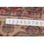 Tapis rouge rétro 5 x 7
