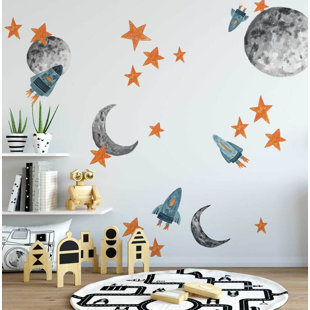 Astrology & Stars Non-Wall Damaging Wall Decal