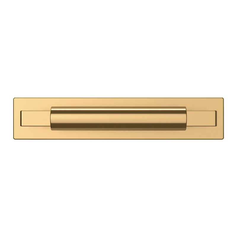 4926 Contemporary Back Plate, Non-Lacquered Brass
