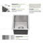 Évier de cuisine encastrable 13 po - Évier de cuisine en acier inoxydable encastrable 13 po x 15 po x 9 po à cuve simple de calibre 16 / Évier de cuisine à cuve profonde de 9 po