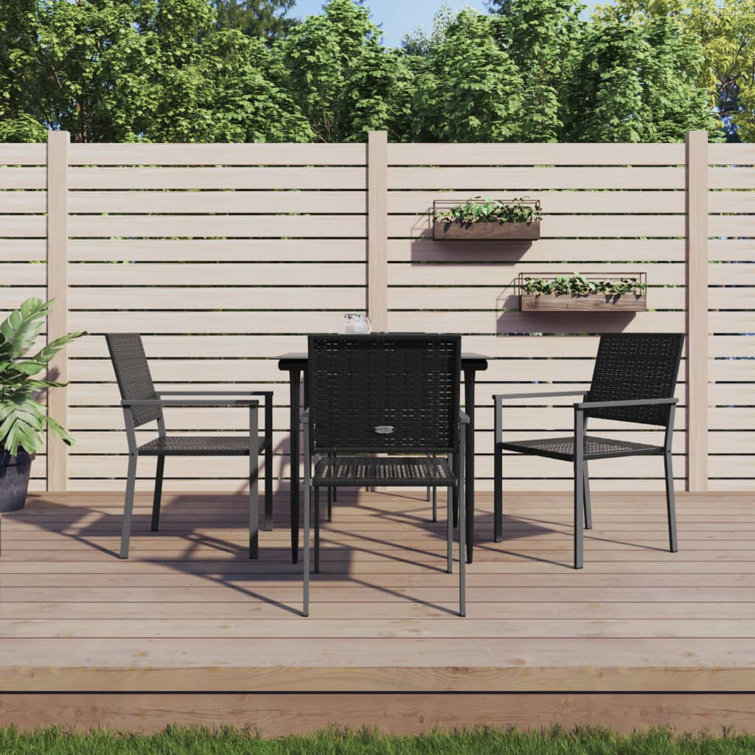 Peri Patio Dining Set with Square Table