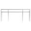 Cornelia 72'' W Glass Console Table