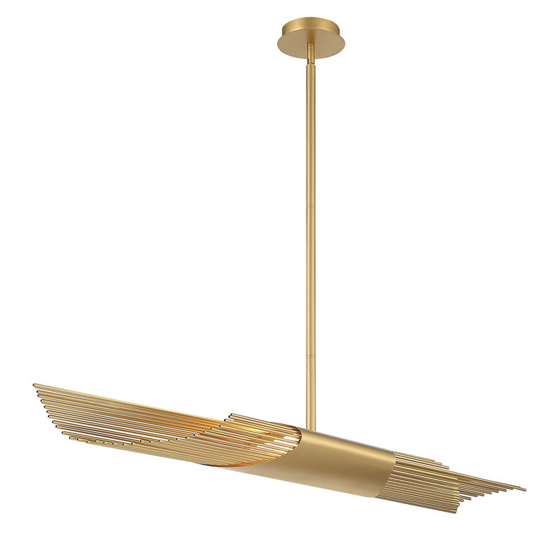 Umura 2 light Chandelier, Gold