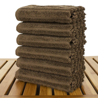 Ensemble de 6 serviettes de bain en coton turc McKenzi