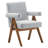 Modway Lyra Fabric Arm Chair Dining Chair-93235942