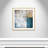Deymus 'Teal Quadrant' Framed Acrylic Painting Print-31011175-31011178