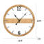 Horloge murale 24 po