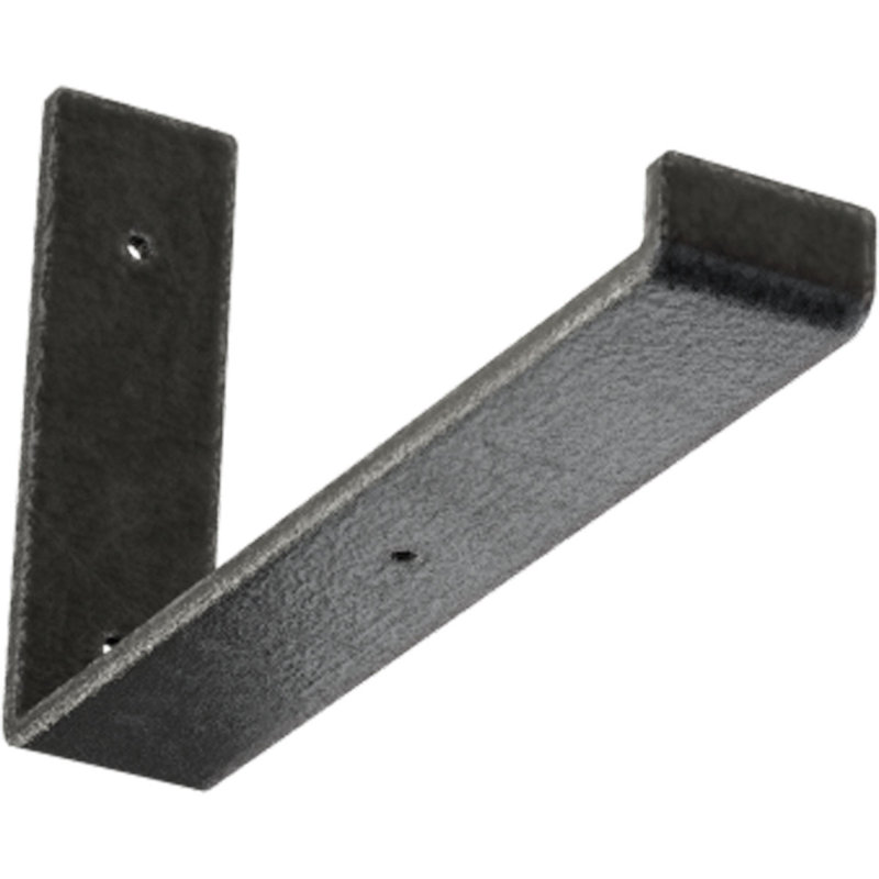 Support de tablette en acier, H 7 po x l 2 po x P 12 po, Bronze vieilli