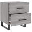 Maricrus 40cm W Iron Bedside Table-1953420108