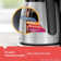 BLACK+DECKER 12 Cup Thermal Programmable Coffee Maker With Brew Strength And VORTEX Technology, Black/Steel