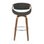 Archaimbaud Swivel Upholstered Counter Stool-927428933-927428935