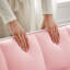 Canapé-lit 3-en-1, canapé-lit convertible Canapé-lit Canapé-lit coulissant réglable Canapé-lit pliant multi-poches pour salon Chambre à coucher Petit espace (rose)-323584673