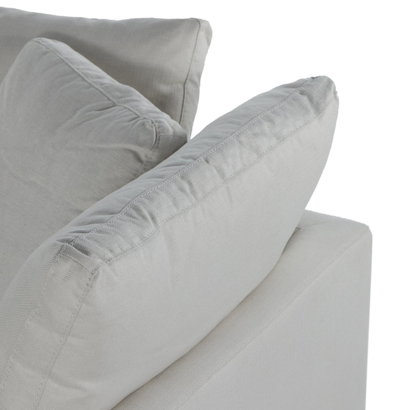 Stevie Modular Sectional, Anders Ivory Polyester