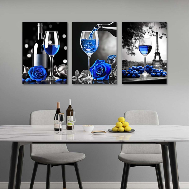 3 Piece Wrapped Canvas Print