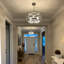 Ariello 6 - Light Satin Nickel Shaded Drum Chandelier