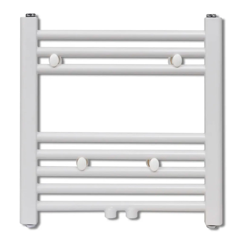 Ira Straight Towel Rail Heated Towel Rails, 48cm H x 48cm W
