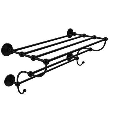 Marchmont 1 Piece Metal Bracket Shelf with Hooks