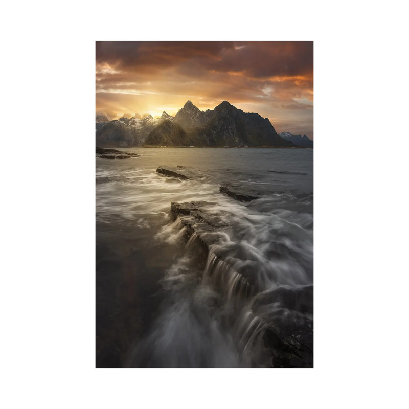 Midnight Sun II by David Martin Castan - Wrapped Canvas Print, 66.04 cm H x 45.72 cm W x 3.175 cm D