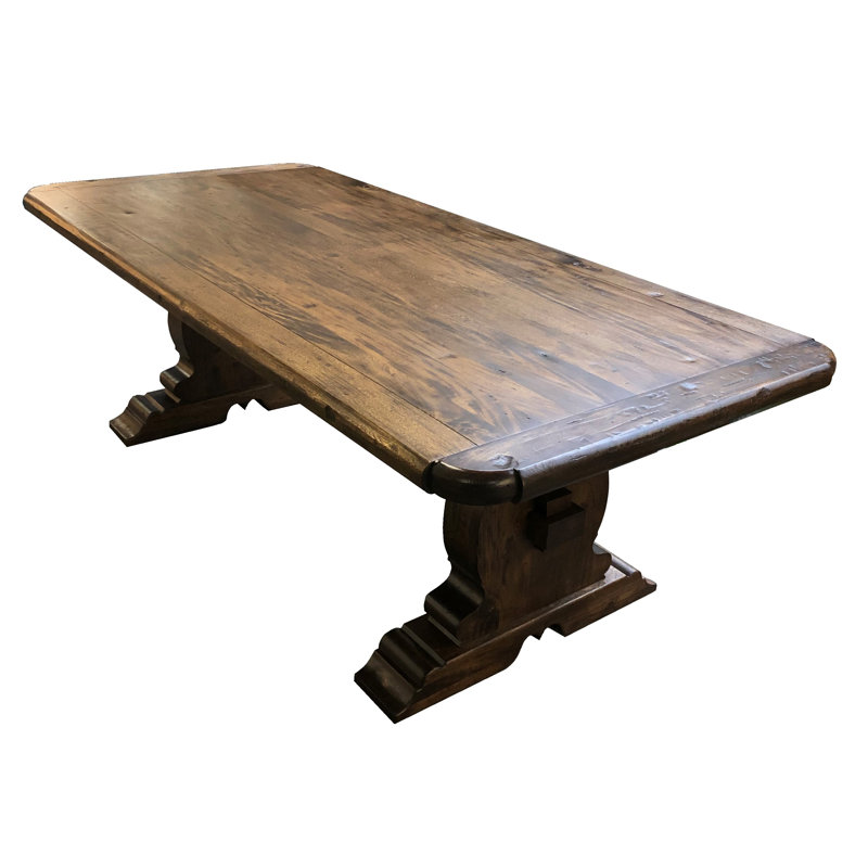  Bellegarde Solid Wood Dining Table,  43" W x 108" L