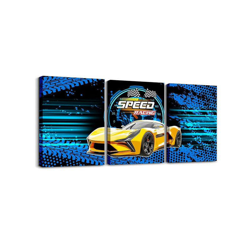 3 Piece Wrapped Canvas Print