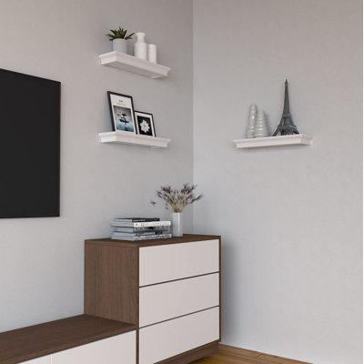 Marjut 3 Piece Floating Shelf