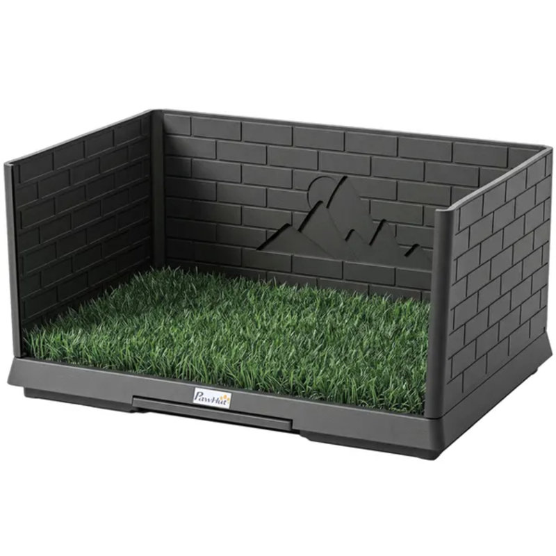Tapis pour chien avec hauts murs et plateau coulissant pour chien