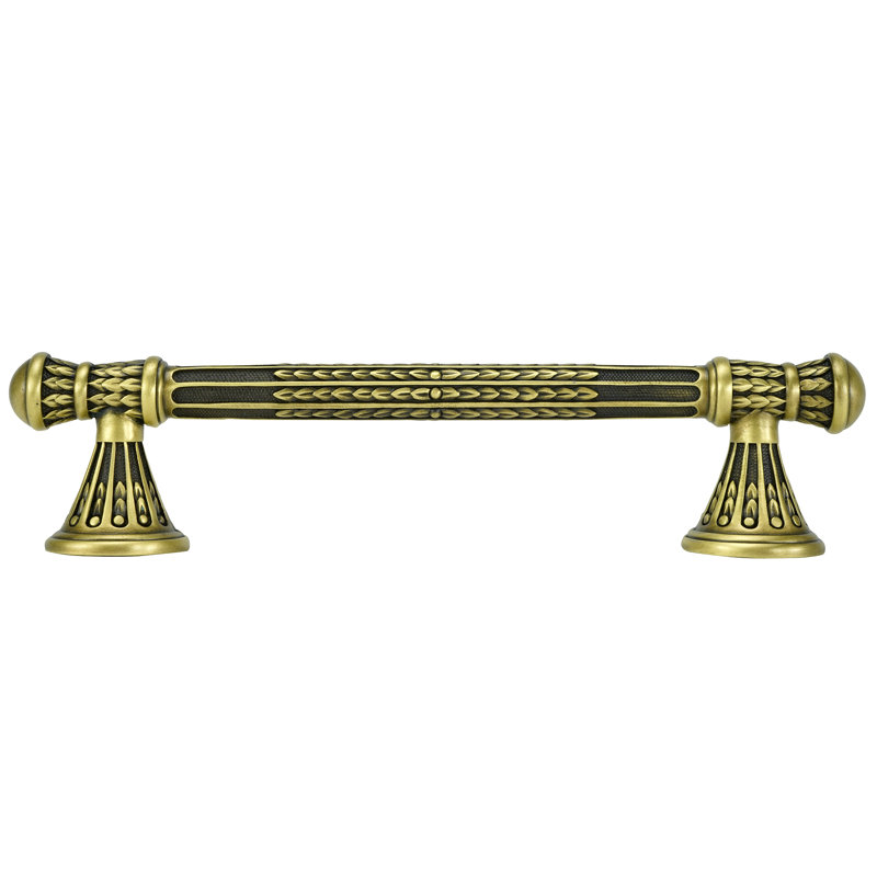 ASTORIA 5'" PULL IN BURNISHED PLATE, Brushed Brass