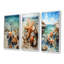 Étoile de mer tropicale plage Serenade I - ensemble de 3 décorations murales tropicales côtières-1702247975-1702247971
