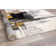 Doucette Abstract Ivory/Gold/Gray Area Rug