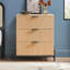 Commode 3 tiroirs Asho Reeded-91906254