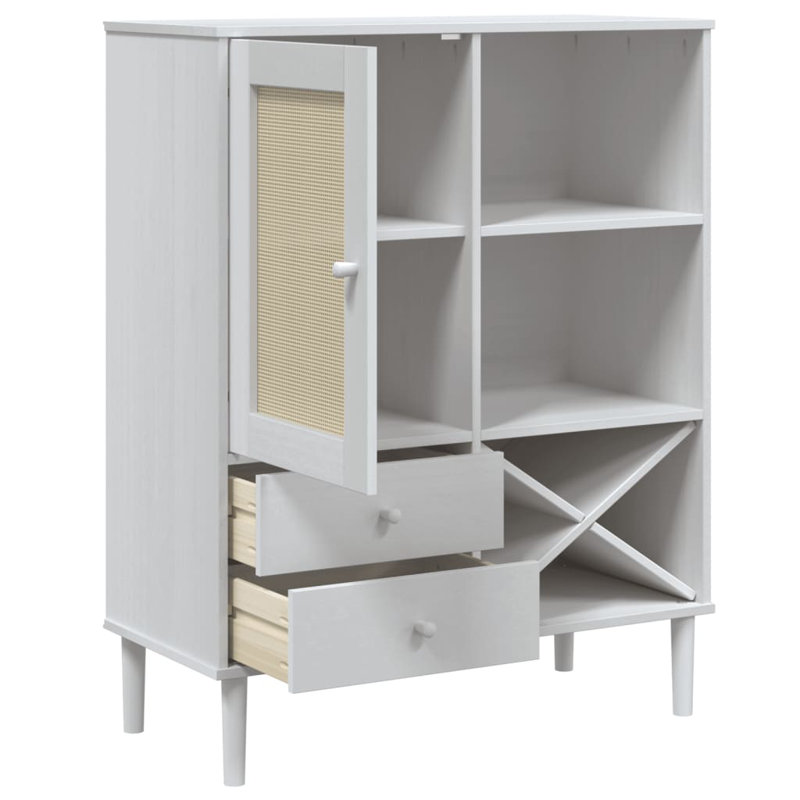 Nadar 1 - Door Standard Accent Cabinet, White