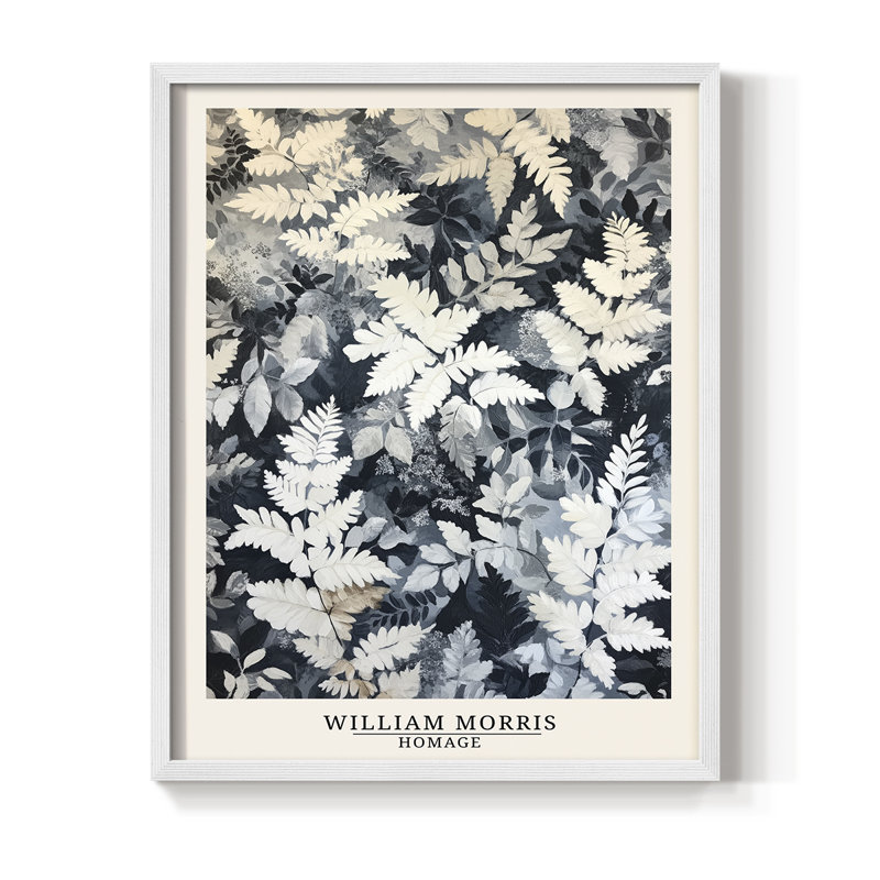 Imprimé encadré en bois massif de la série DCCLxxxxxxxxxx, 21'' H x 17'' W, Blanc