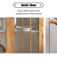 Blanc + brun + or massif + bois manufacturé + verre + fer
